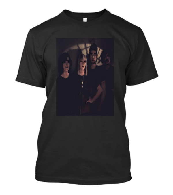 Ldytrnshdows Band Portrait Shadowed Light Effect T-Shirt