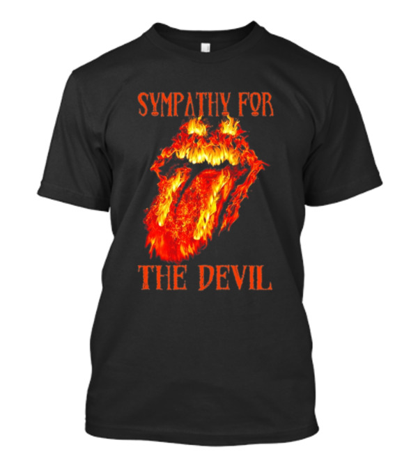 Sympathy For The Devil Flaming Tongue T-Shirt