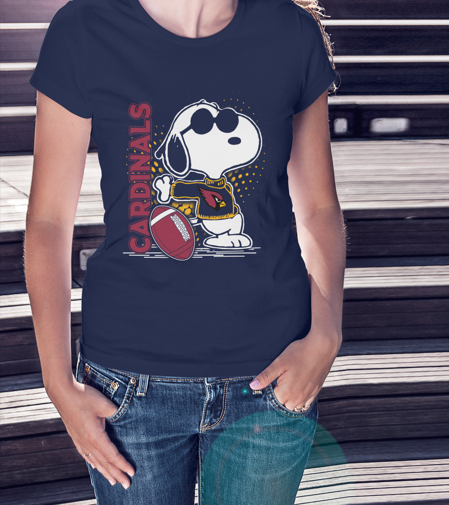 Cardinals Snoopy Arizona Football T-Shirt