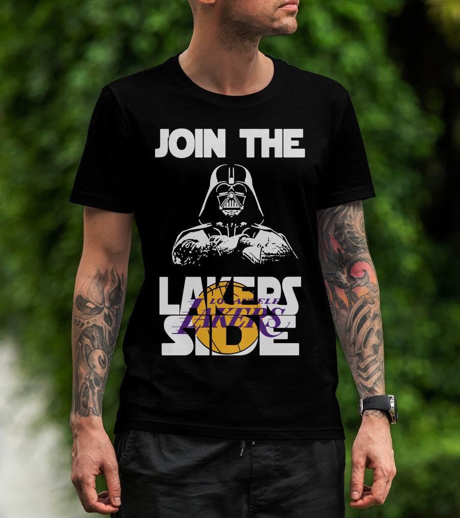 Join The Los Angeles Lakers Side T-Shirt