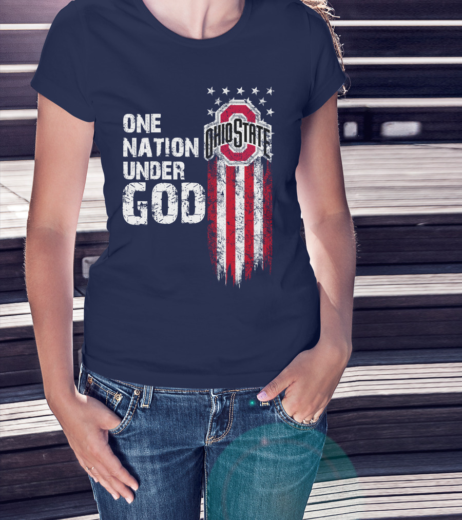 Ohio State Buckeyes One Nation Under God T-Shirt
