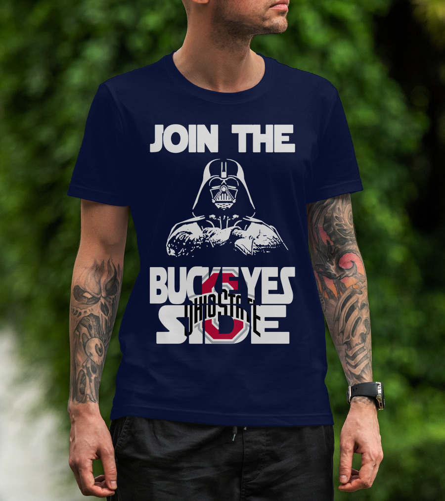 Join The Ohio State Buckeyes Side T-Shirt