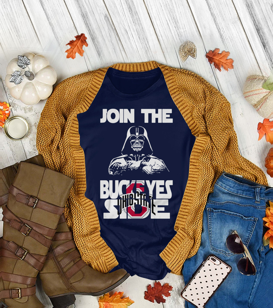 Join The Ohio State Buckeyes Side T-Shirt