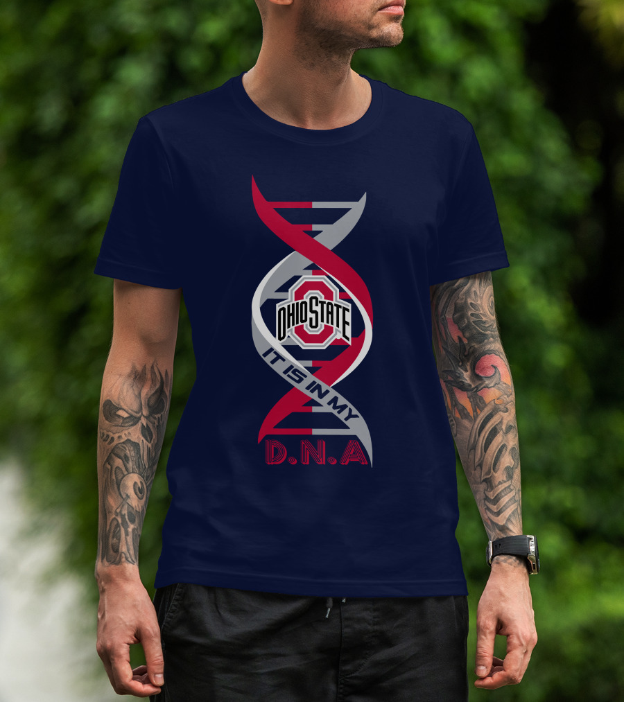 Ohio State Buckeyes It Is In My Dna T-Shirt
