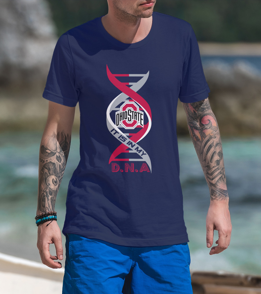 Ohio State Buckeyes It Is In My Dna T-Shirt