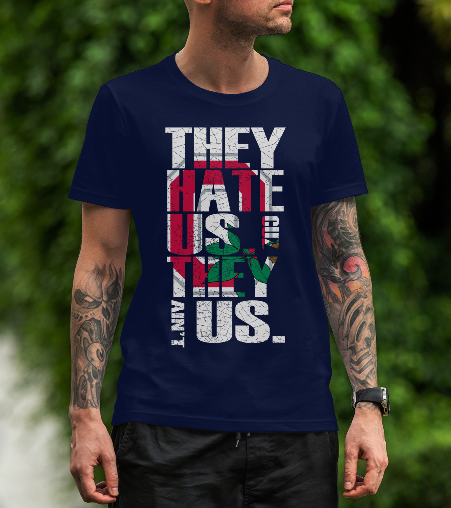 Ohio State Buckeyes They Hate Us Because They Ain't Us T-Shirt
