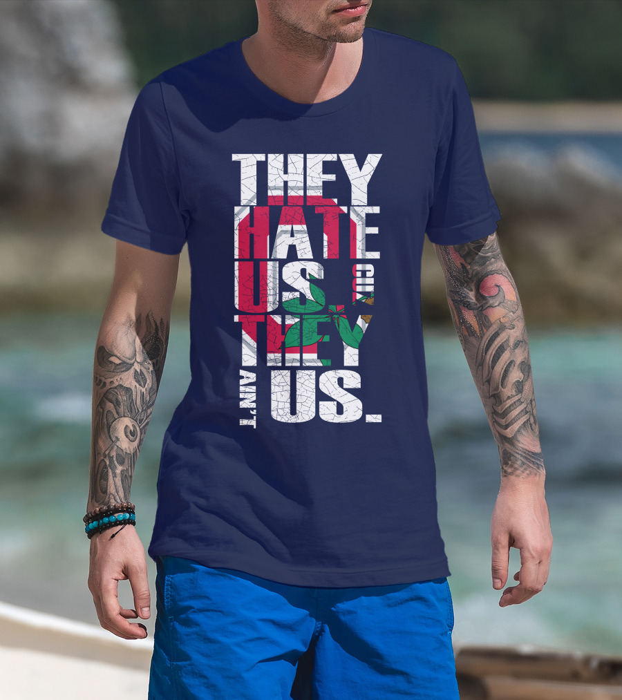 Ohio State Buckeyes They Hate Us Because They Ain't Us T-Shirt