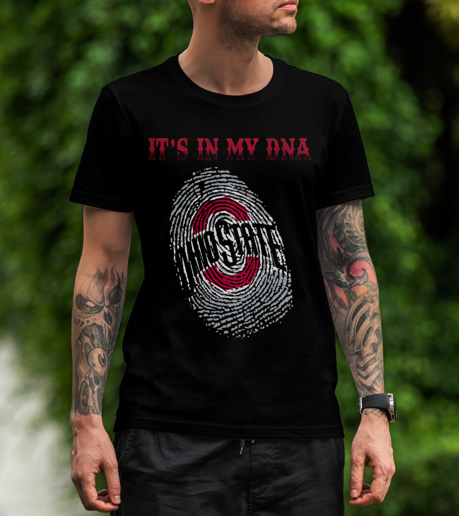 It's In My Dna Ohio State Buckeyes T-Shirt