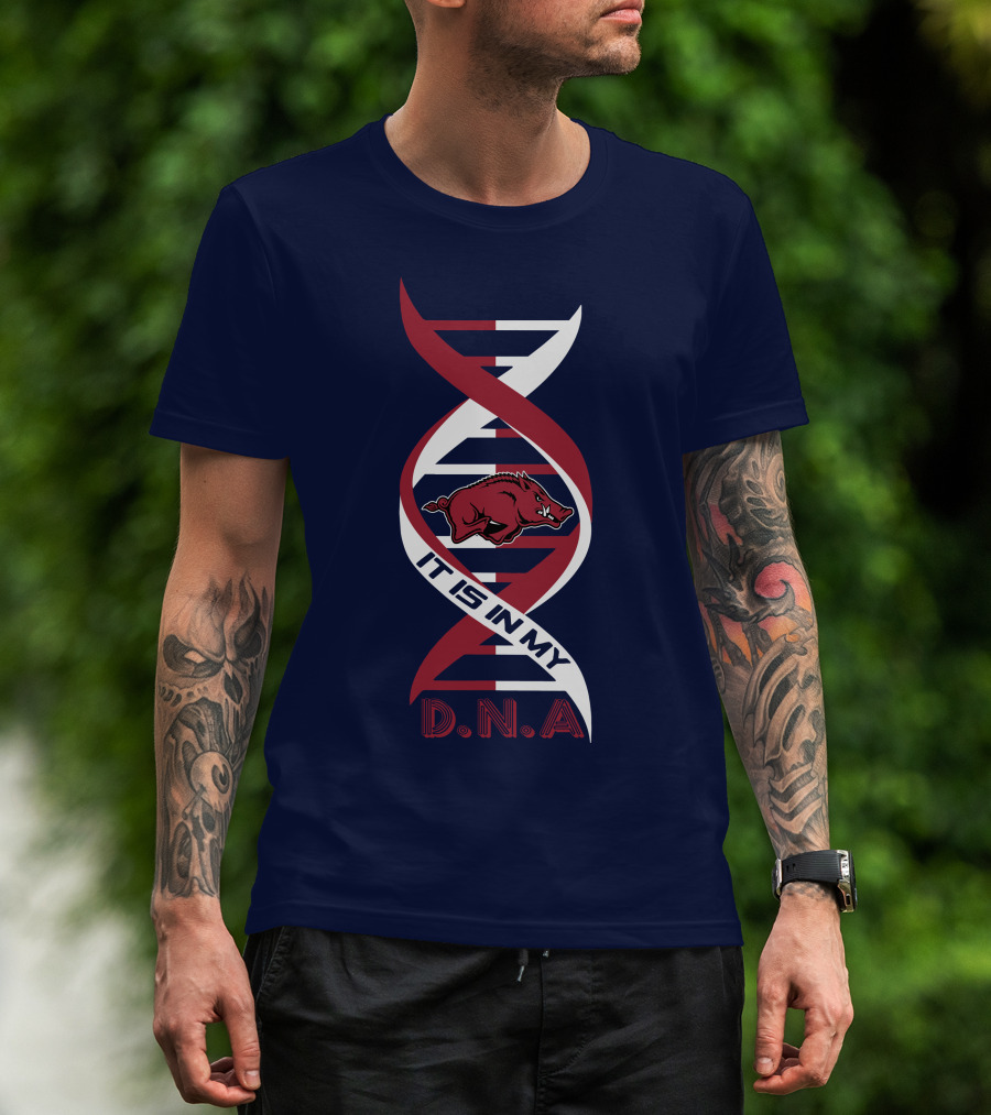 Arkansas Razorbacks It Is In My DNA. T-Shirt