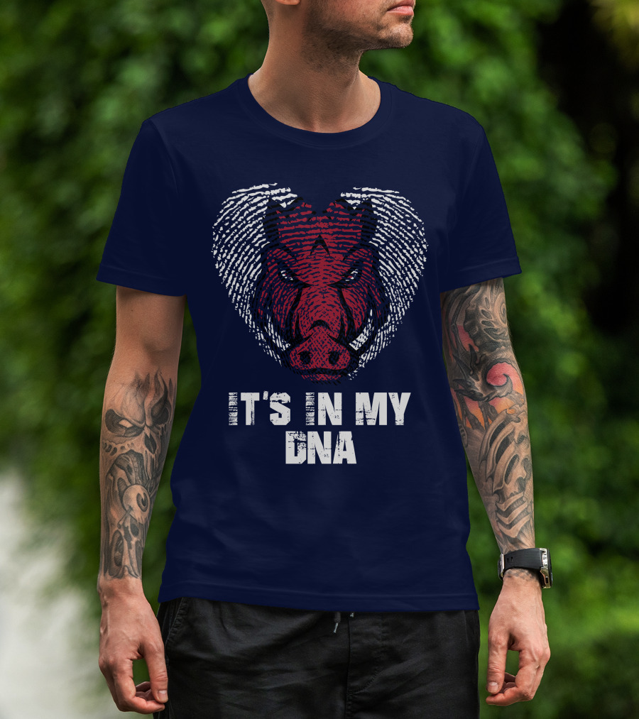 Arkansas Razorbacks It's In My Dna T-Shirt