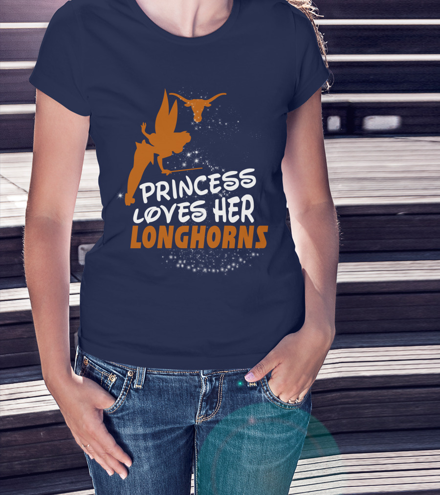Princess Loves Her Texas Longhorns T-Shirt