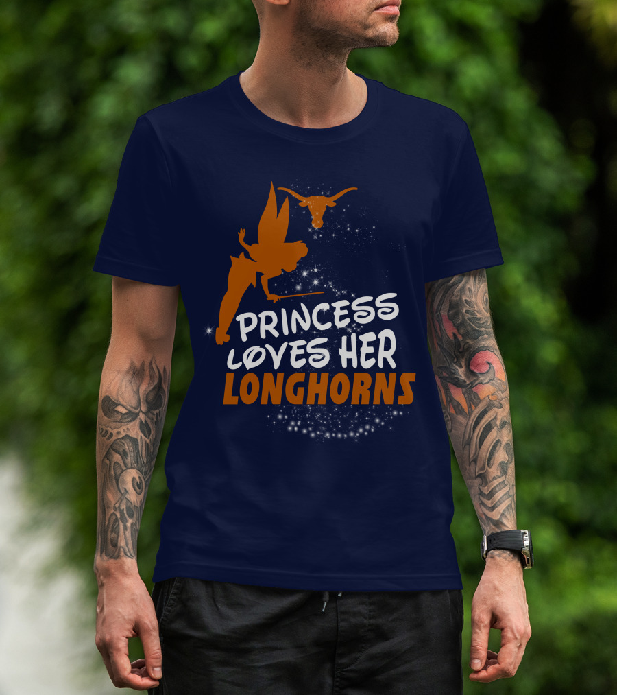 Princess Loves Her Texas Longhorns T-Shirt