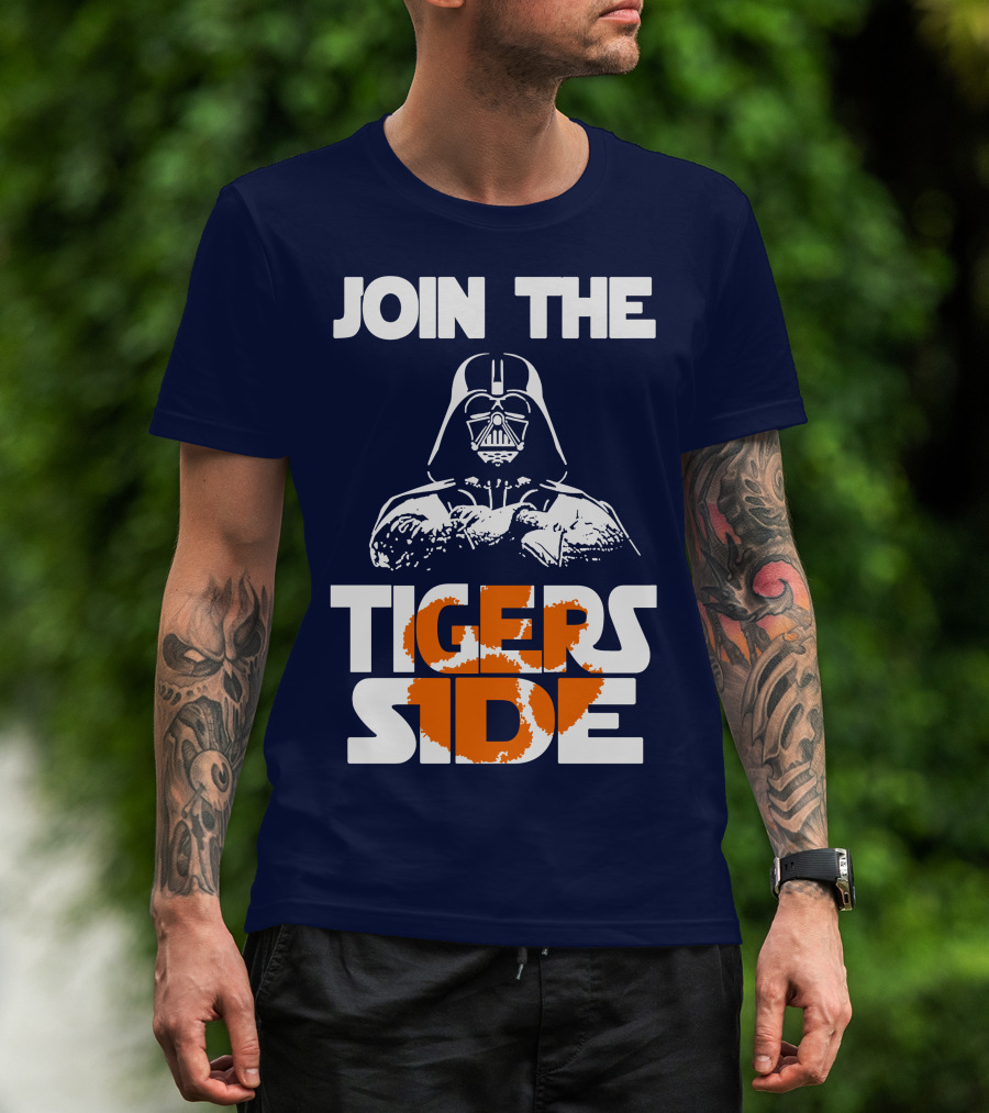 Join The Tigers Side Clemson Tigers T-Shirt