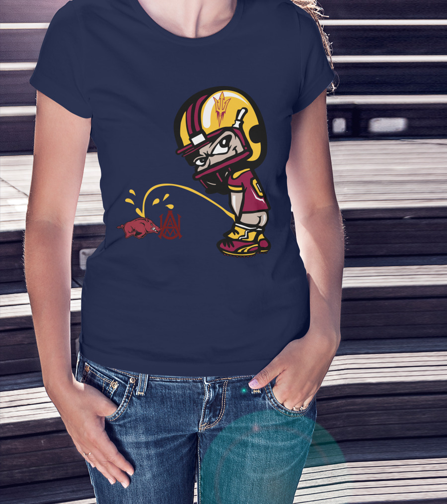 Arizona State Sun Devils Rivalry Game With Arkansas Razorbacks T-Shirt