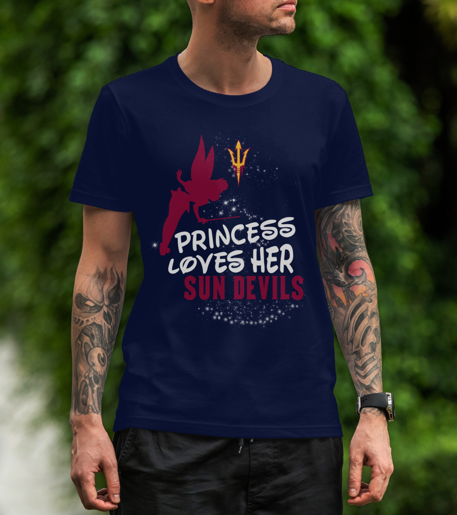 Princess Loves Her Arizona State Sun Devils T-Shirt