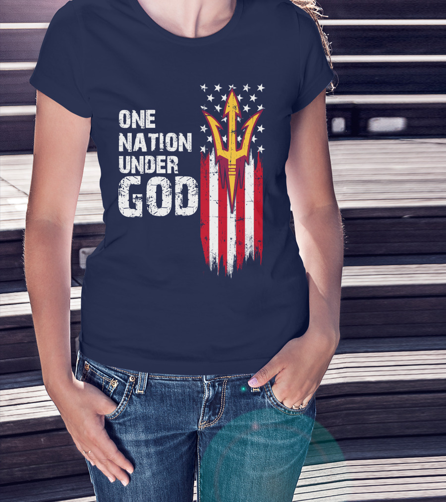 One Nation Under God Arizona State Sun Devils T-Shirt