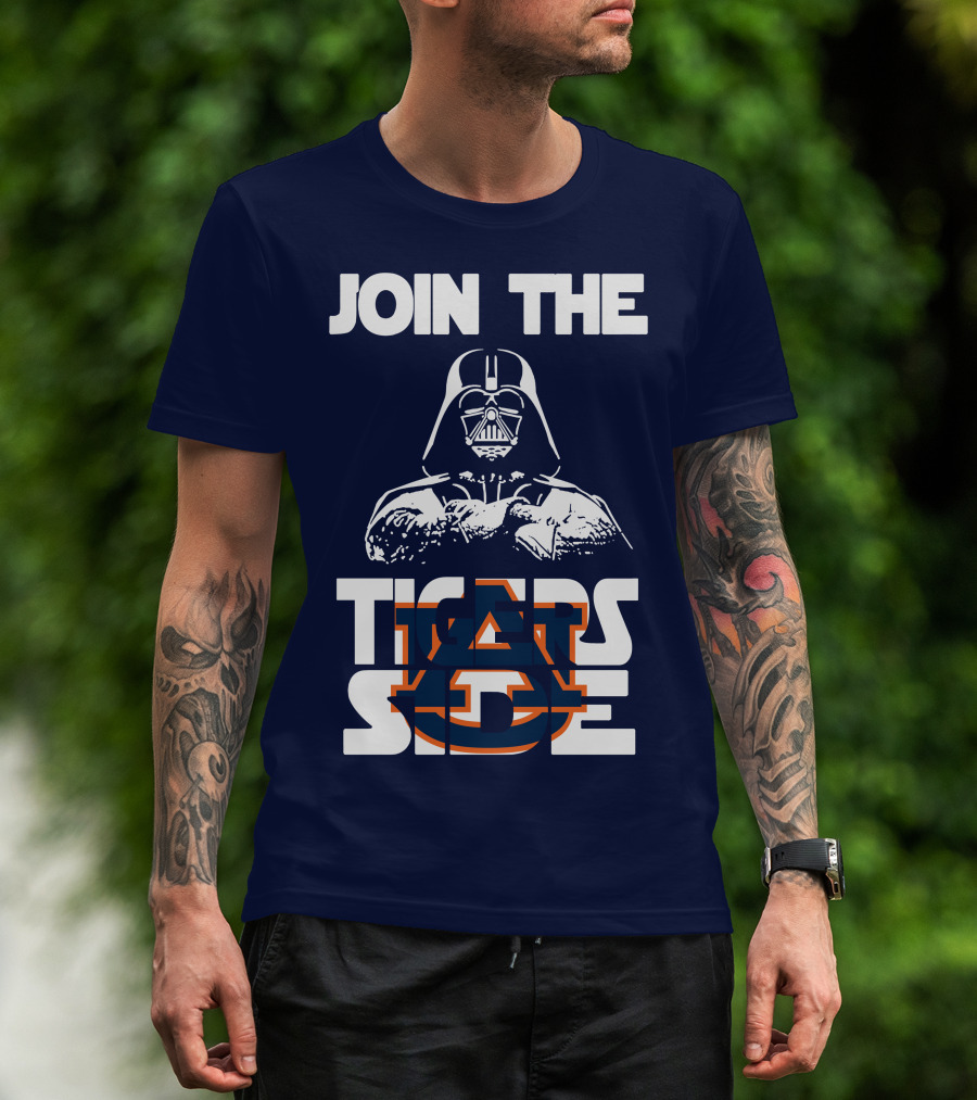 Join The Tigers Side Auburn Tigers T-Shirt