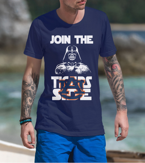 Join The Tigers Side Auburn Tigers T-Shirt