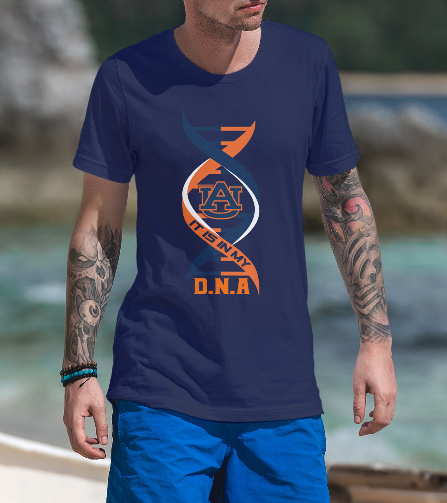 Auburn Tigers Au Logo It Is In My Dna T-Shirt