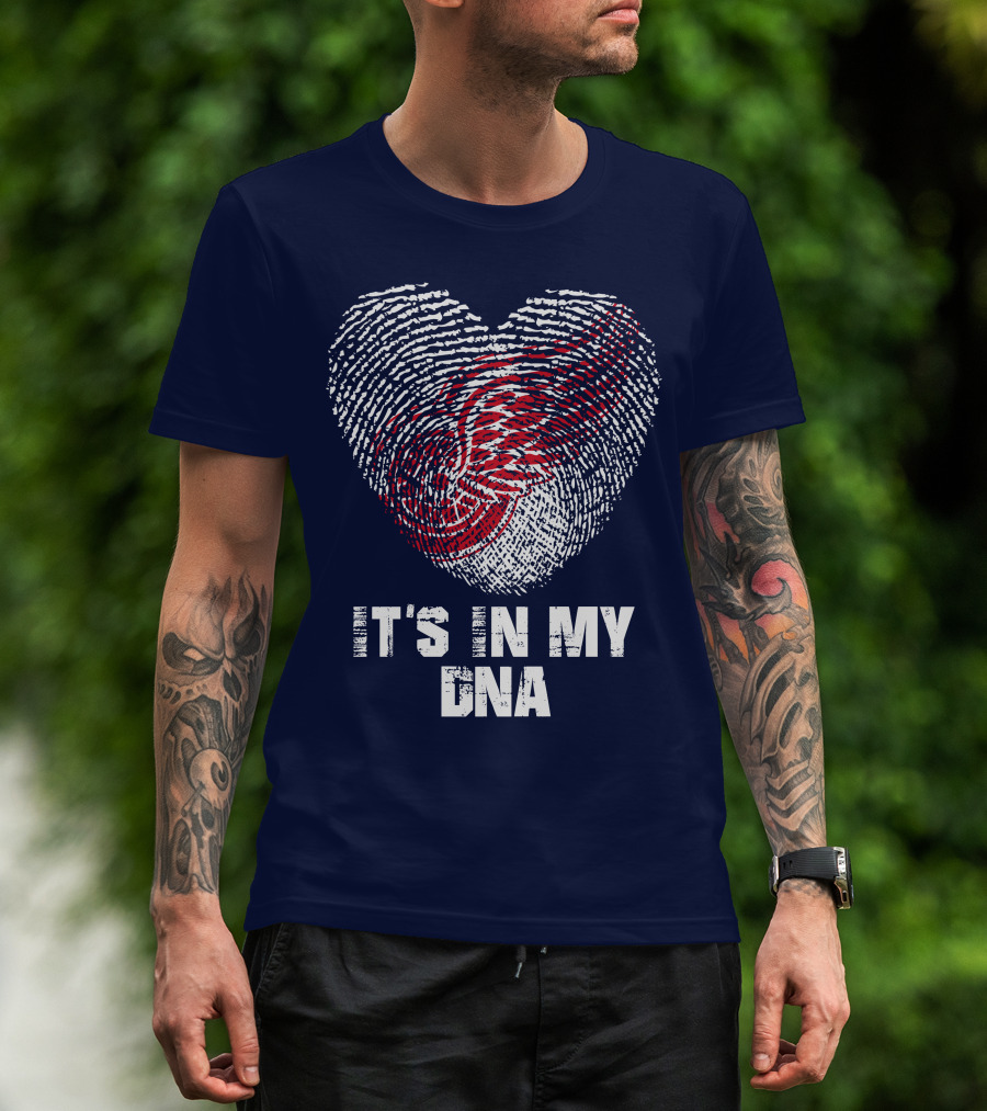 Detroit Redwings It's In My Dna T-Shirt