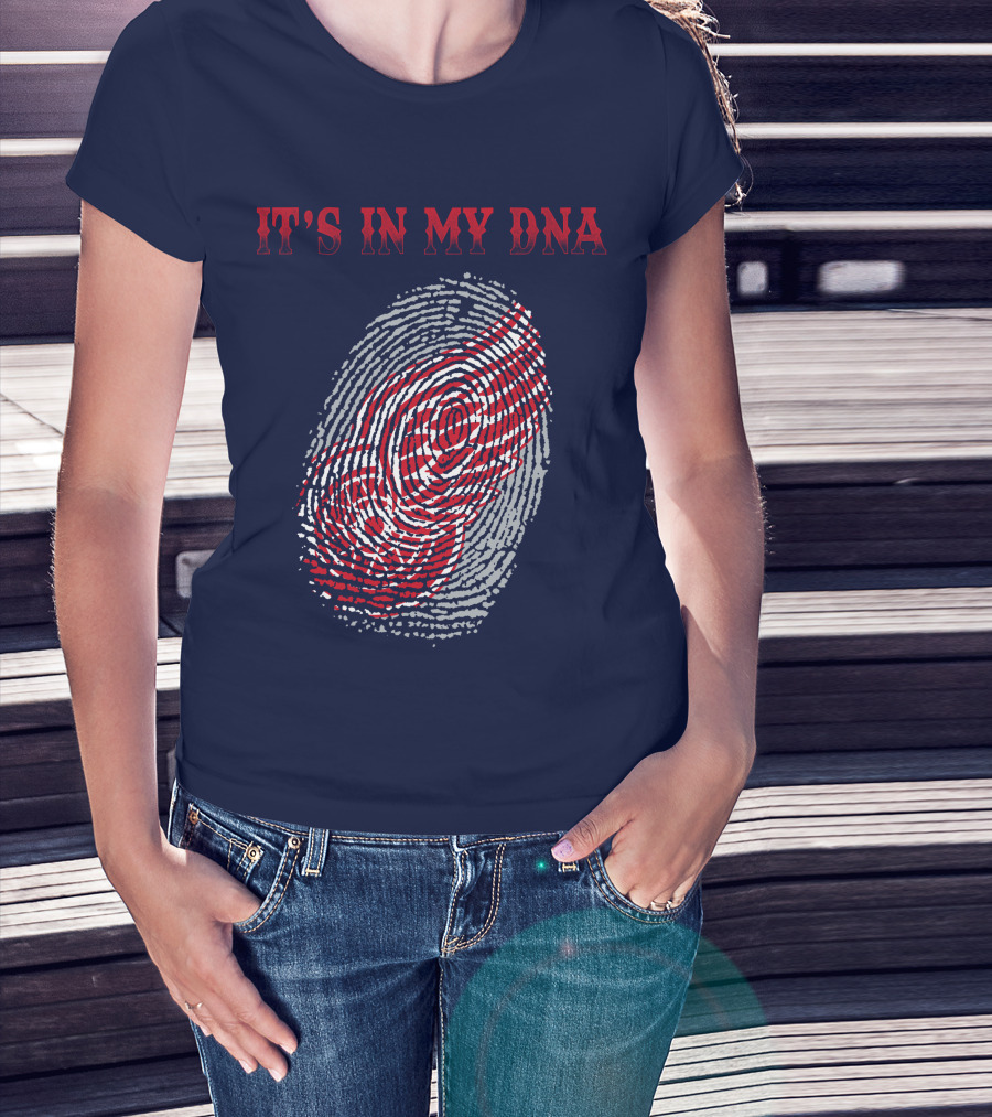 It's In My Dna Detroit Redwings T-Shirt