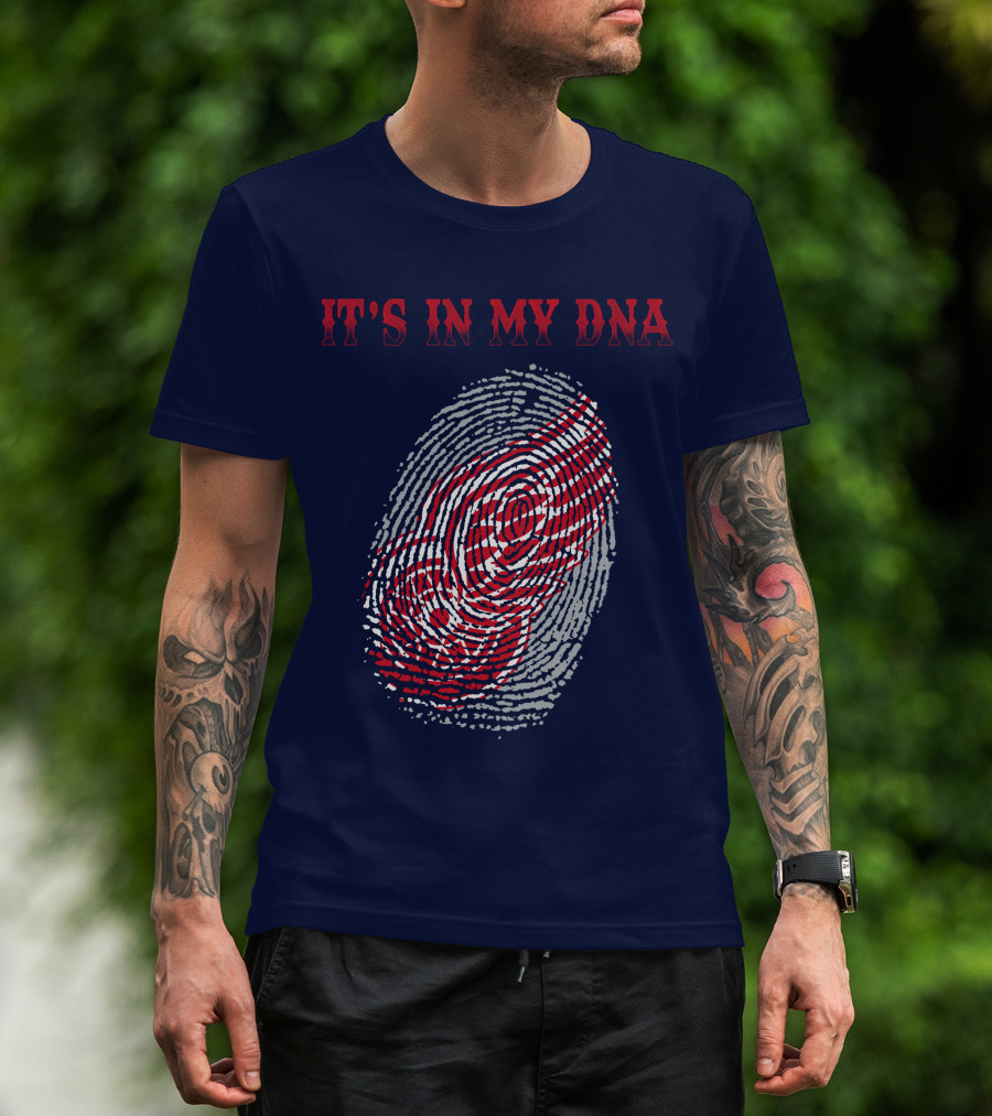 It's In My Dna Detroit Redwings T-Shirt