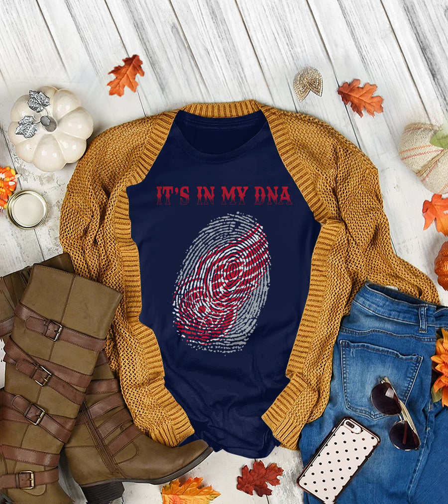 It's In My Dna Detroit Redwings T-Shirt
