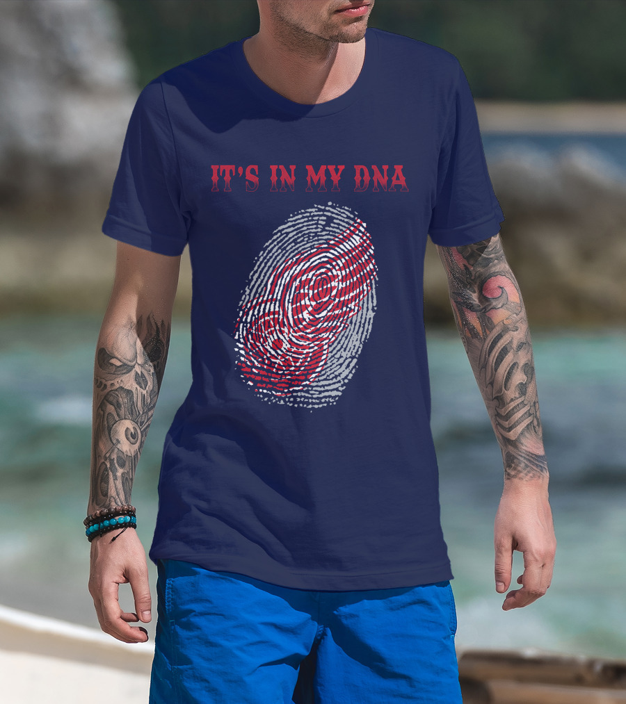 It's In My Dna Detroit Redwings T-Shirt