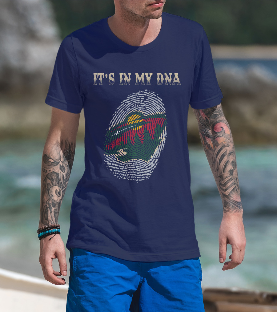 It's In My Dna Minnesota Wild T-Shirt