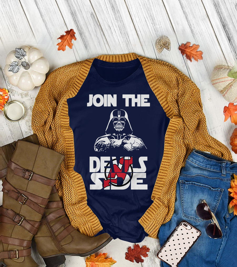 Join The Devils Side New Jersey Devils T-Shirt