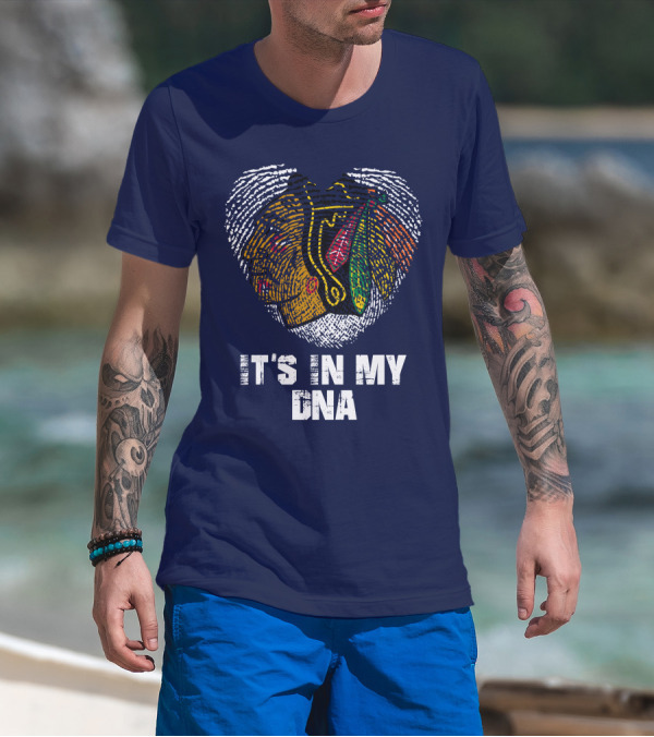 Chicago Blackhawks It's In My Dna T-Shirt