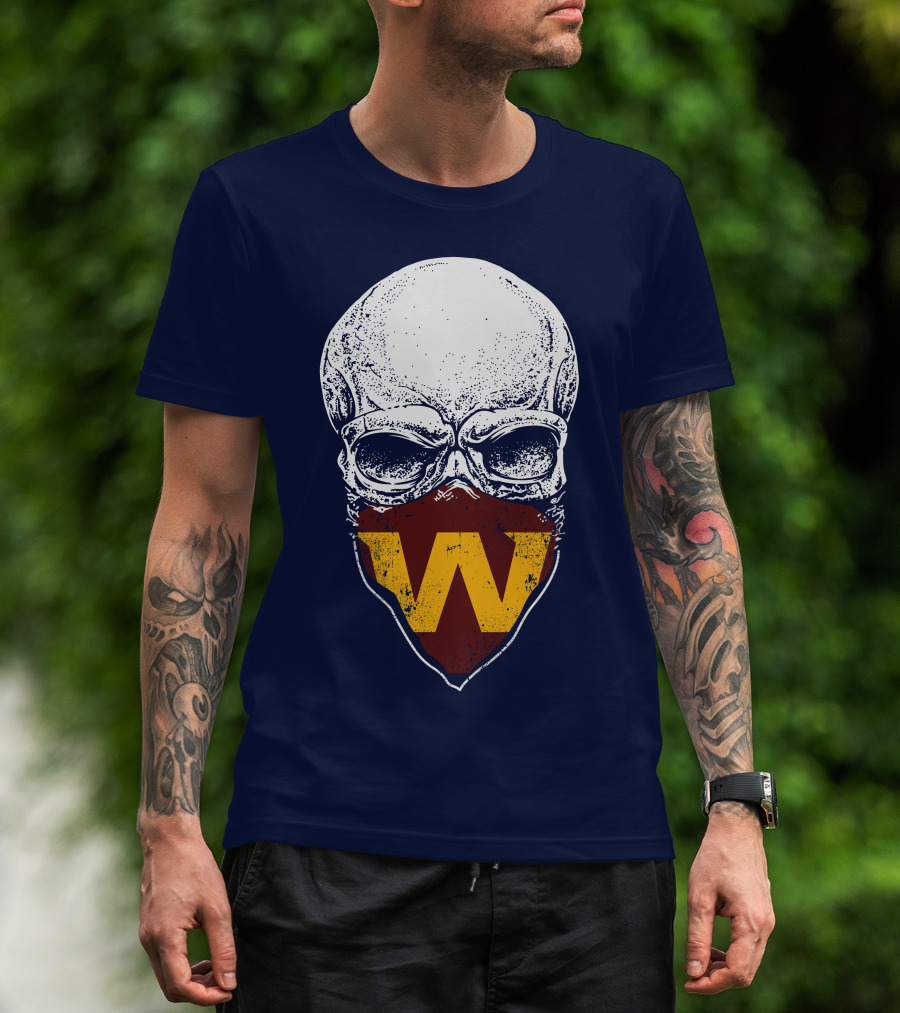 Washington Skull W T-Shirt