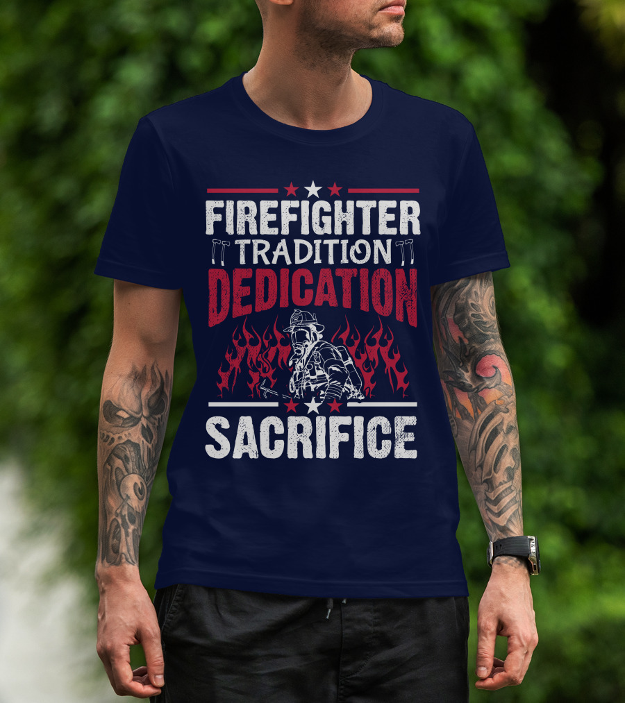 Fighter Tradition Dedication Sacrifice T-Shirt