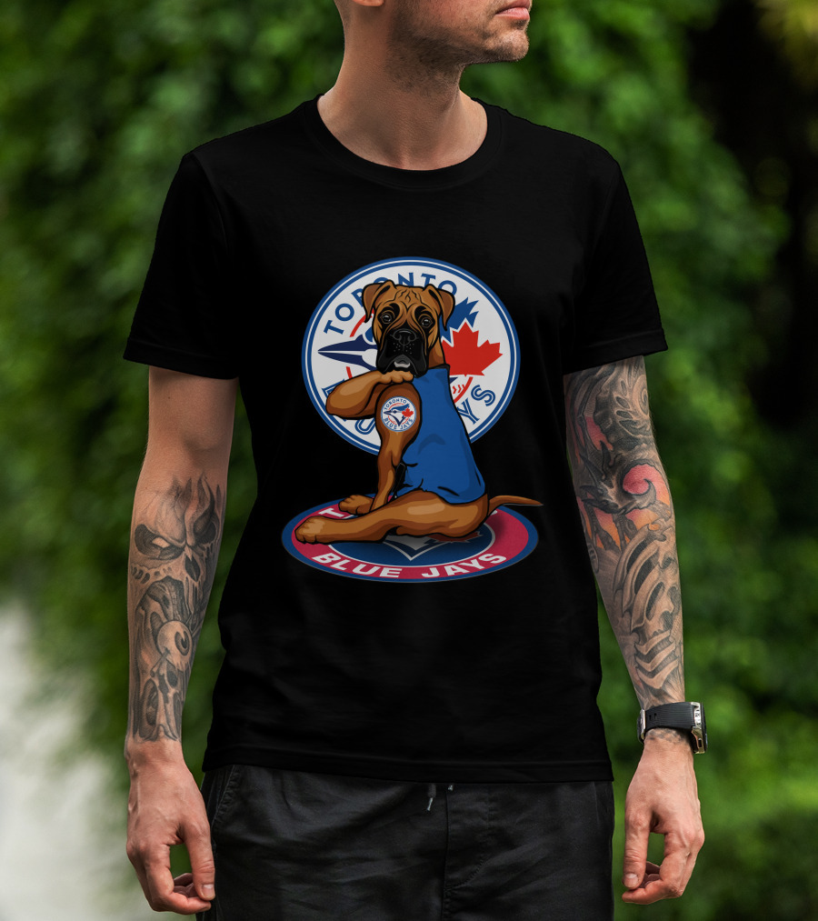 Toronto Blue Jays Dog In Team T-Shirt