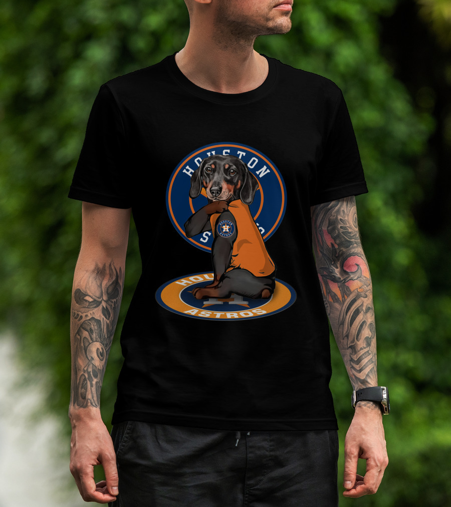 Houston Astros Dog Mascot T-Shirt