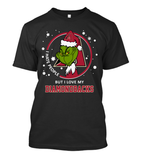 I Hate People But I Love My Diamondbacks Arizona Diamondbacks Ds004-01 T-Shirt