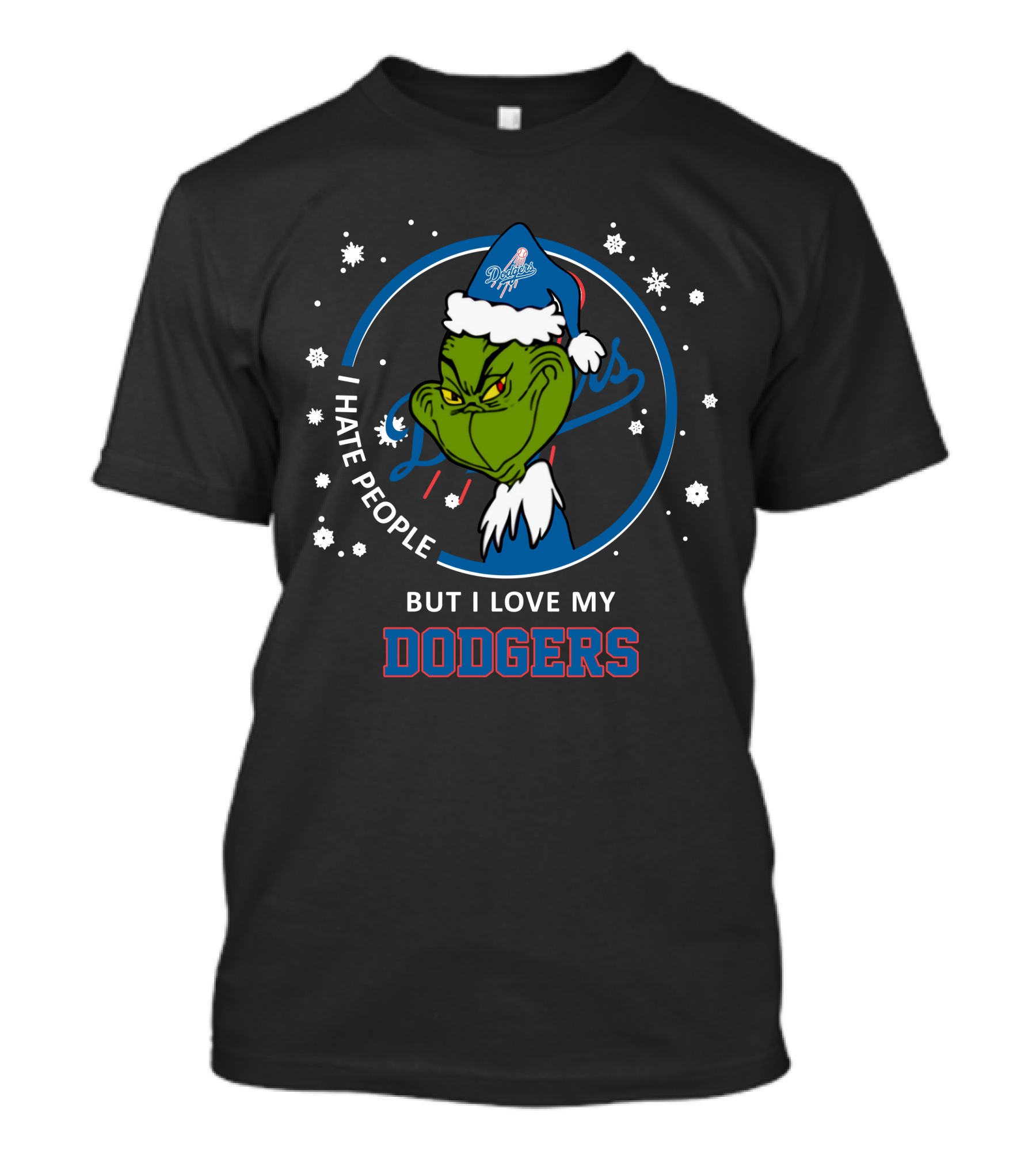 I Hate People But I Love My Los Angeles Dodgers T-Shirt