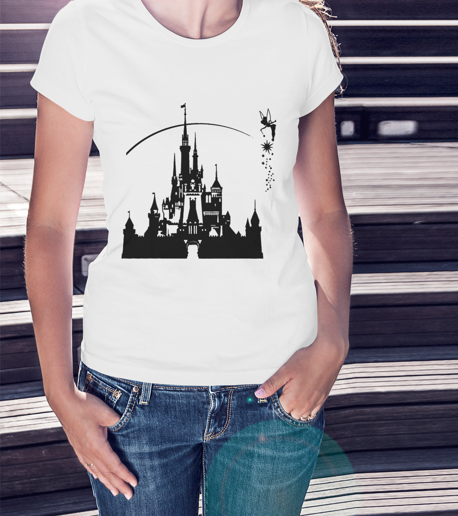 Disneyland Castle Tinker Bell Magic T-Shirt