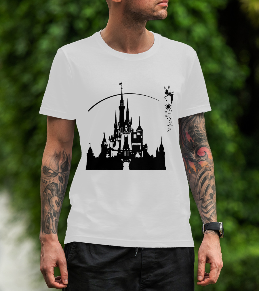 Disneyland Castle Tinker Bell Magic T-Shirt