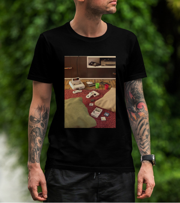 80's Kid Retro Gaming Console And Handheld Nostalgia T-Shirt