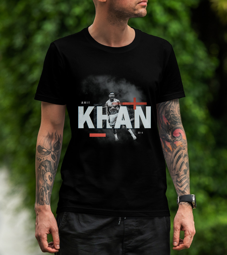 AMIR KHAN 33-4 Boxer T-Shirt