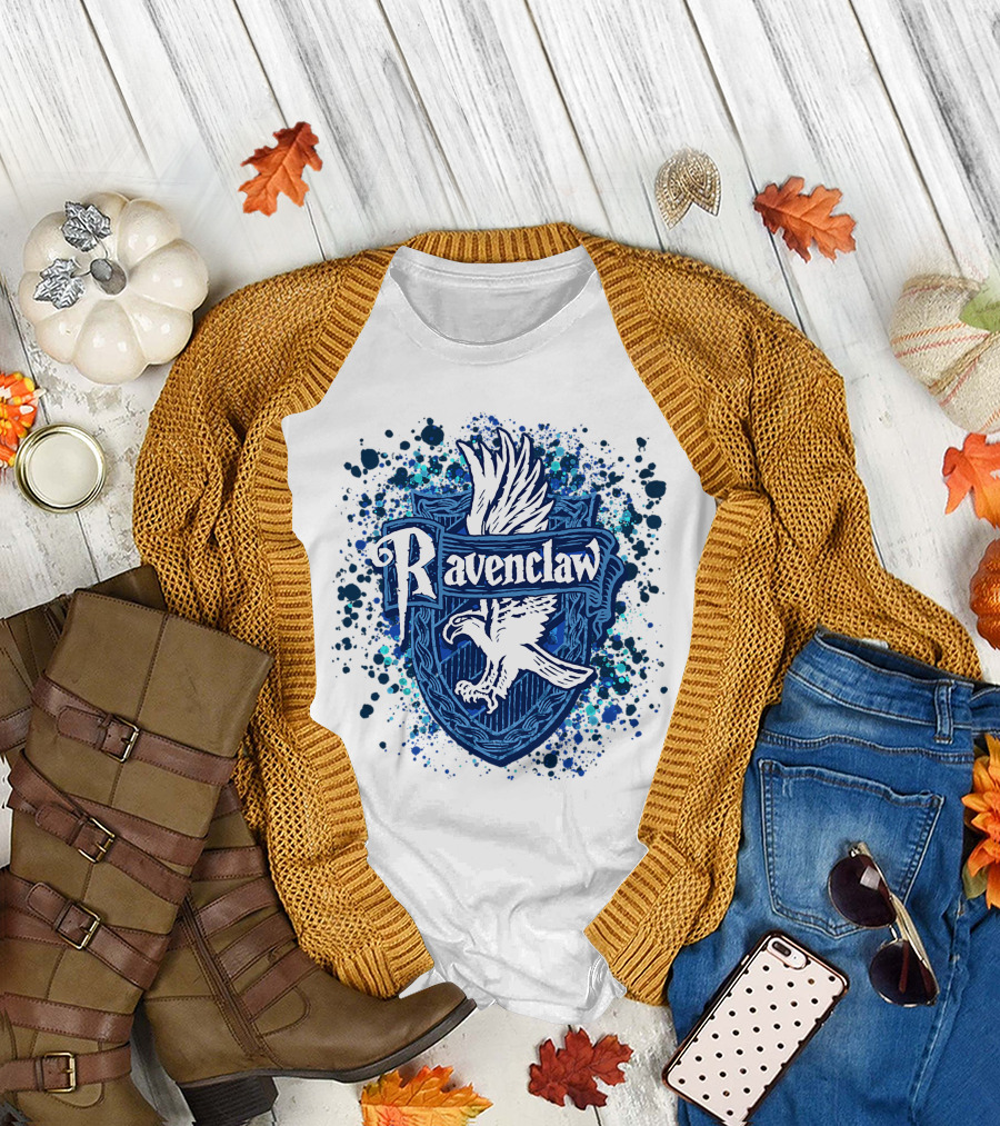 Ravenclaw Magical House Crest Raven House T-Shirt