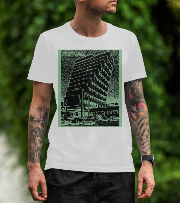 Molchat Doma Etazhi Album Cover Soviet Brutalism Architecture T-Shirt