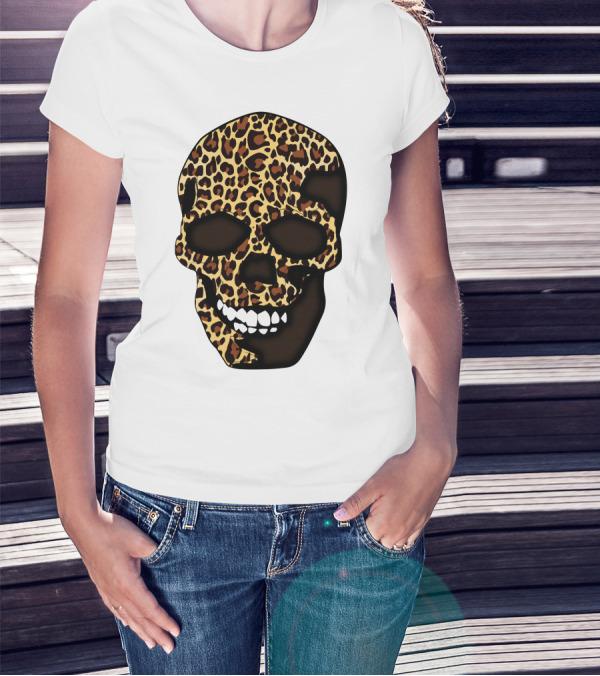 Skull Leopard T-Shirt