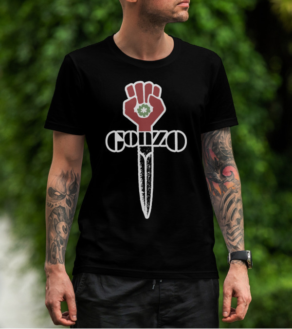 Gonzo Fist Hunter Thompson Journalism HST T-Shirt