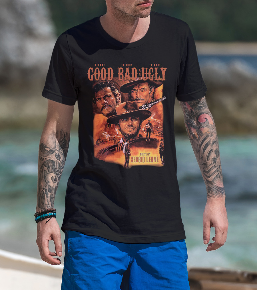 The Good The Bad And The Ugly Directed By Sergio Leone T-Shirt