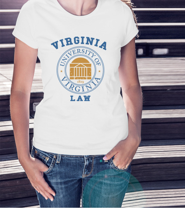 University Of Virginia Law 1819 Emblem T-Shirt