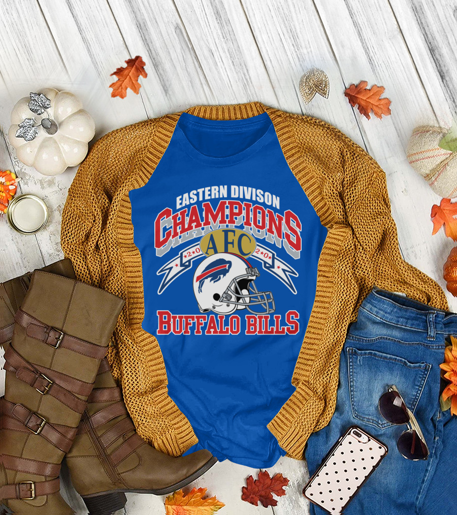 Eastern Division Champions AFC Buffalo Bills 2x0 2x0 T-Shirt