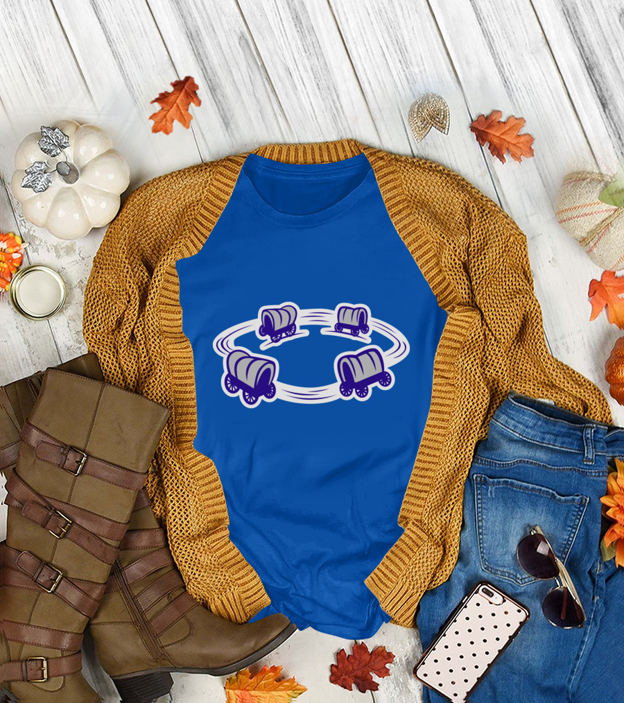 Circle The Wagons Buffalo Football Team Inspired Concept T-Shirt