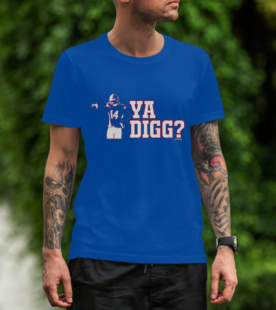 Stefon Diggs Ya Digg? 14 Football Fan T-Shirt